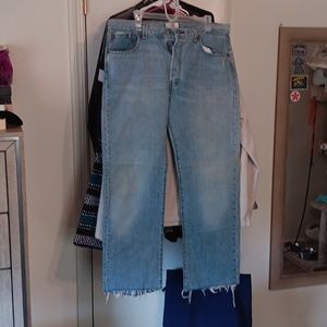 Levi's button fly 501 jeans 36 X 30